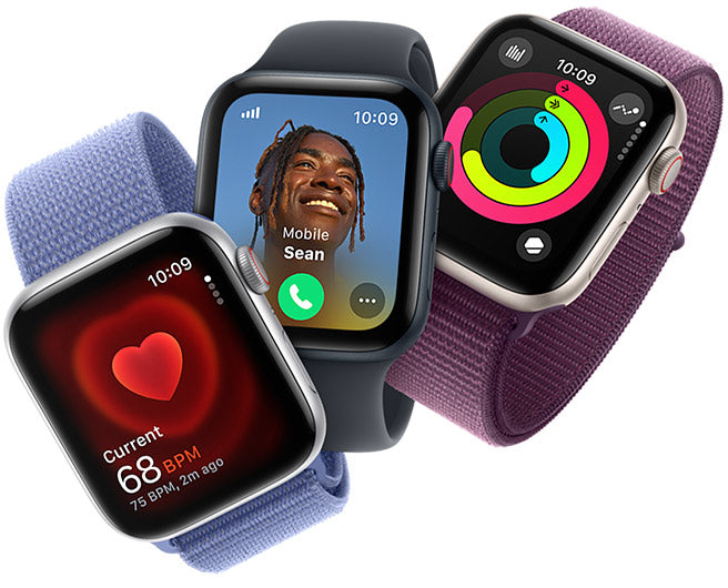 Apple Watch SE 40mm Starlight Aluminium Case with Sport Bands x 10.