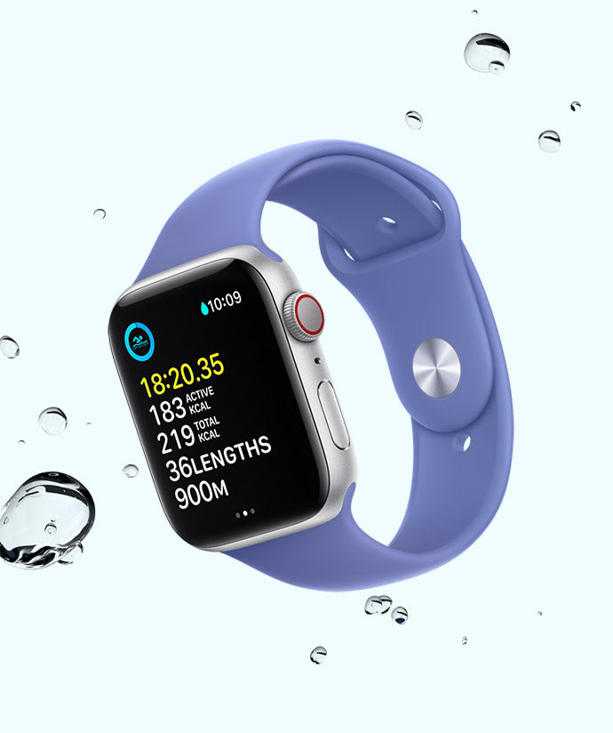 Apple Watch SE 40mm Starlight Aluminium Case with Sport Bands x 10.