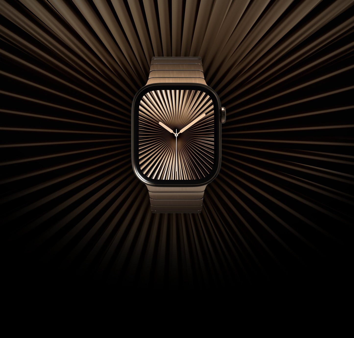 Apple Watch Series 10 GPS 42 mm Smartwatch with Jet Black Aluminium Case with Black Sport Band - S/M. Fitness Tracker, ECG App, Always-On Retina Display, Water Resistant