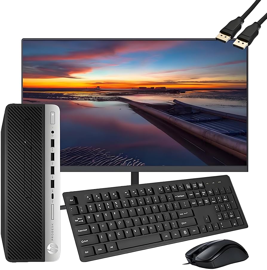 HP ProDesk Windows 11 Intel Core i7 SSD 32GB RAM Computer Bundle PC SFF WiFi