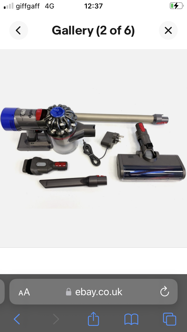 Dyson V8 Pet Car Cordless Stick Vacuum Cleaner – Preowned (Used 4 Months)
