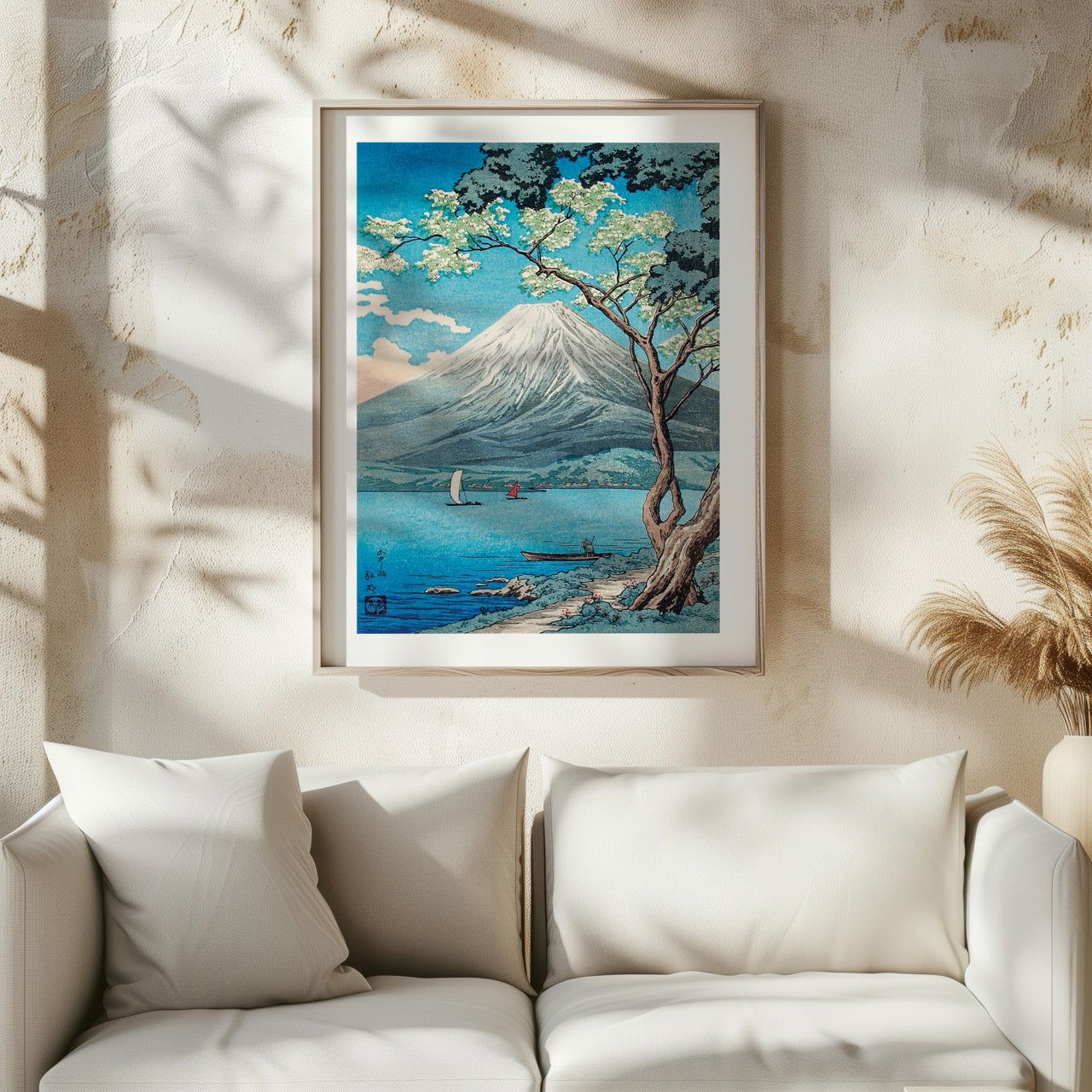 Mount Fuji from Lake Yamanaka - Hiroaki Takahashi - Rolled Poster Wall Art Print-3