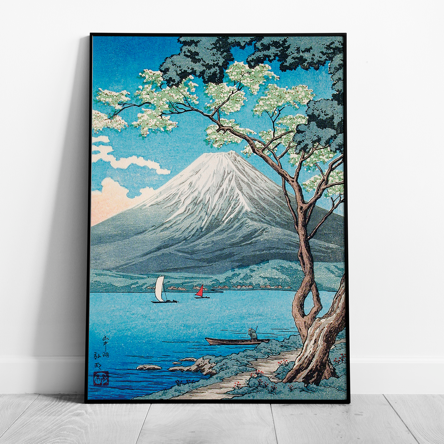 Mount Fuji from Lake Yamanaka - Hiroaki Takahashi - Rolled Poster Wall Art Print-5