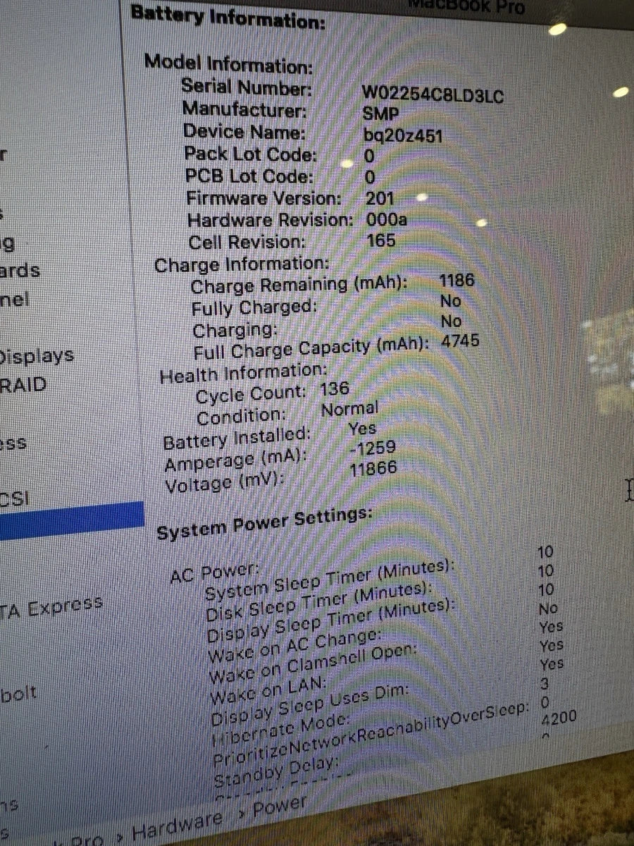Refurbished Apple MacBook Pro 13”