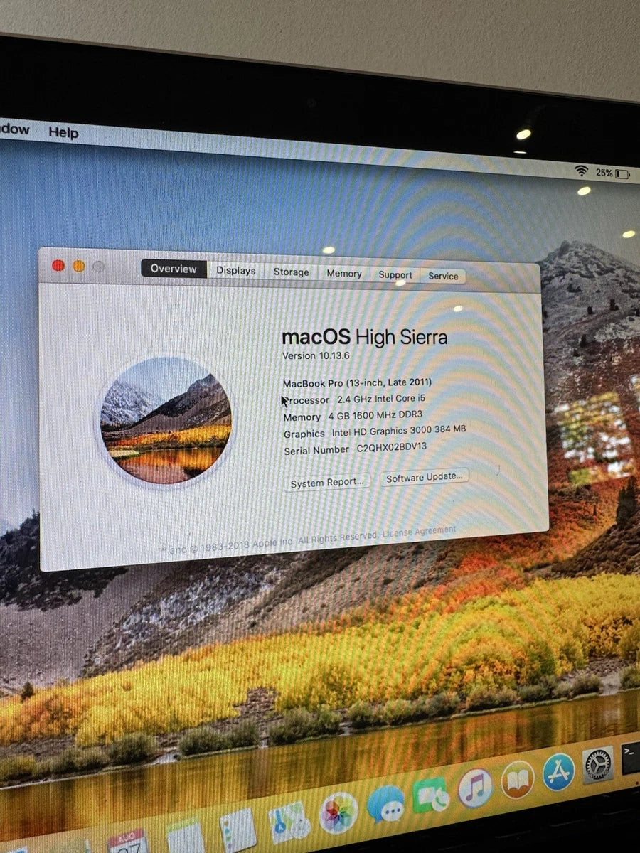 Refurbished Apple MacBook Pro 13”