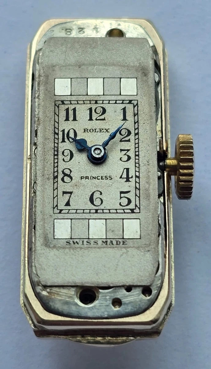 Rolex Princess ‘1930’ Rare 9K Gold Ladies Vintage Collectors Watch Serviced