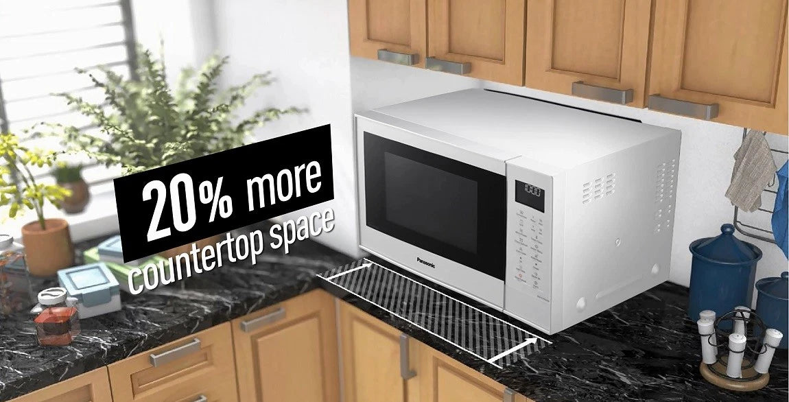 Panasonic NN-CT55JWBPQ 3-in-1 Combination Microwave Oven White 27L 1000W
