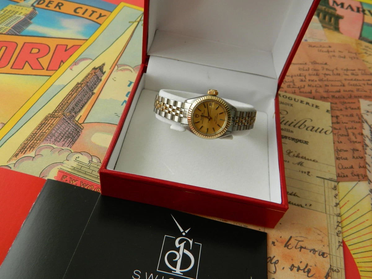 Rolex Tudor Princess Oyster Date Watch Smaller Size 100% Original Serviced
