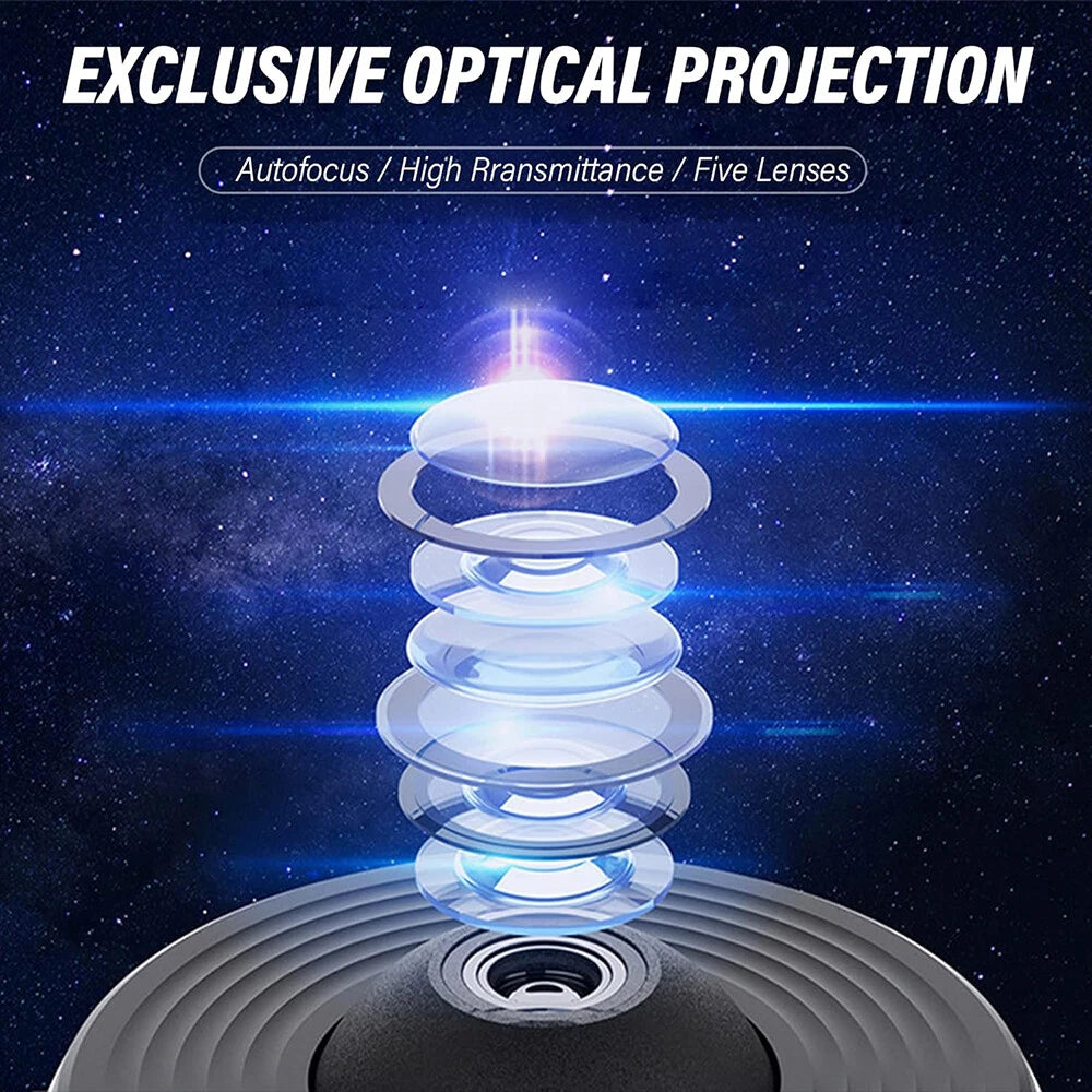 4K HD Planetarium Projector Galaxy Starry Sky Nebula Space LED Night Light Gifts