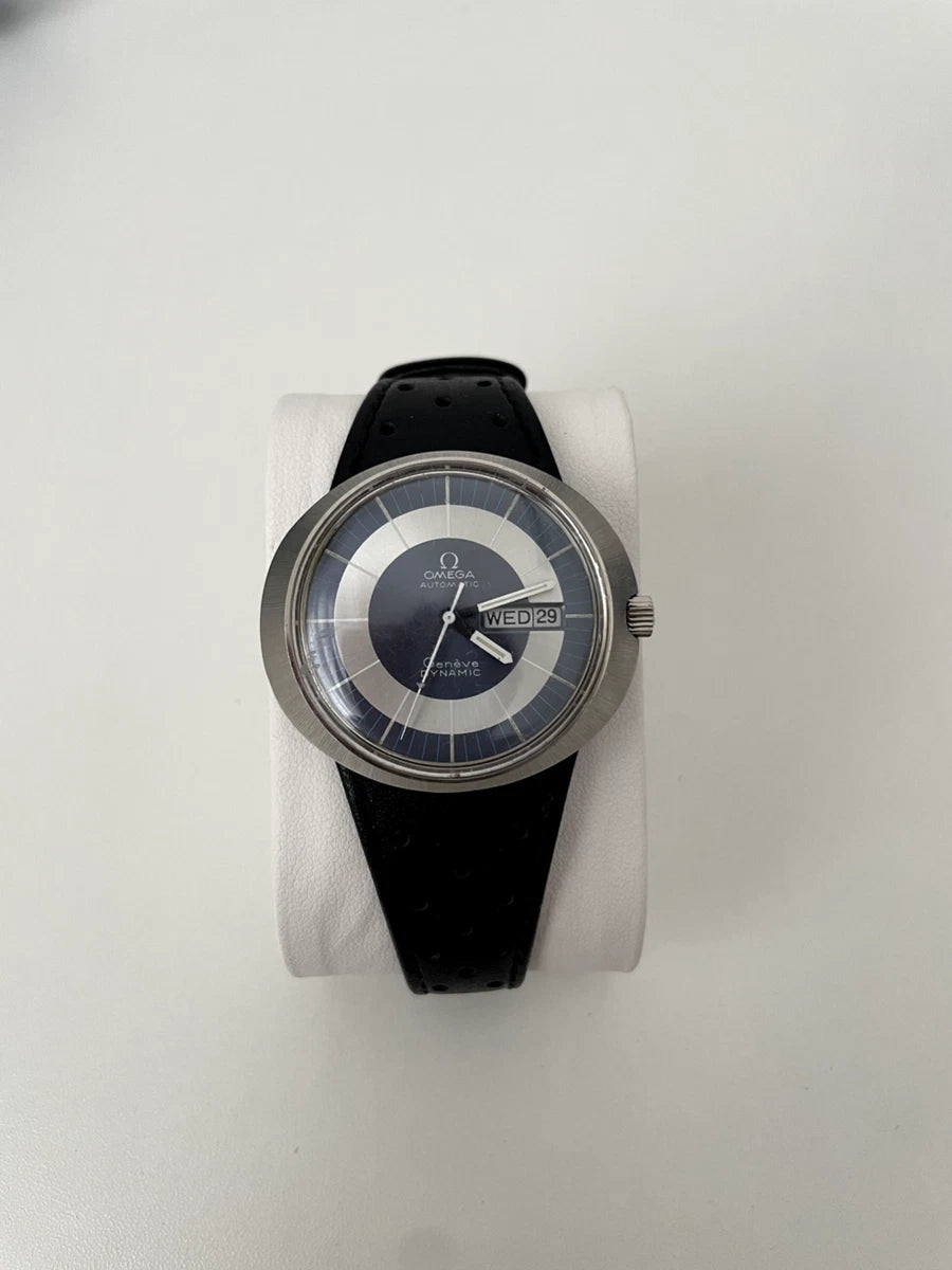 OMEGA Geneve Dynamic TOOL107 Black Day Date Men's AT Watch U602