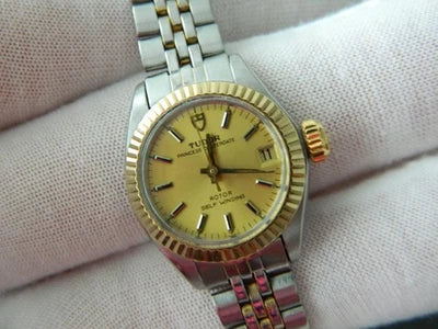 Rolex Tudor Princess Oyster Date Watch Smaller Size 100% Original Serviced