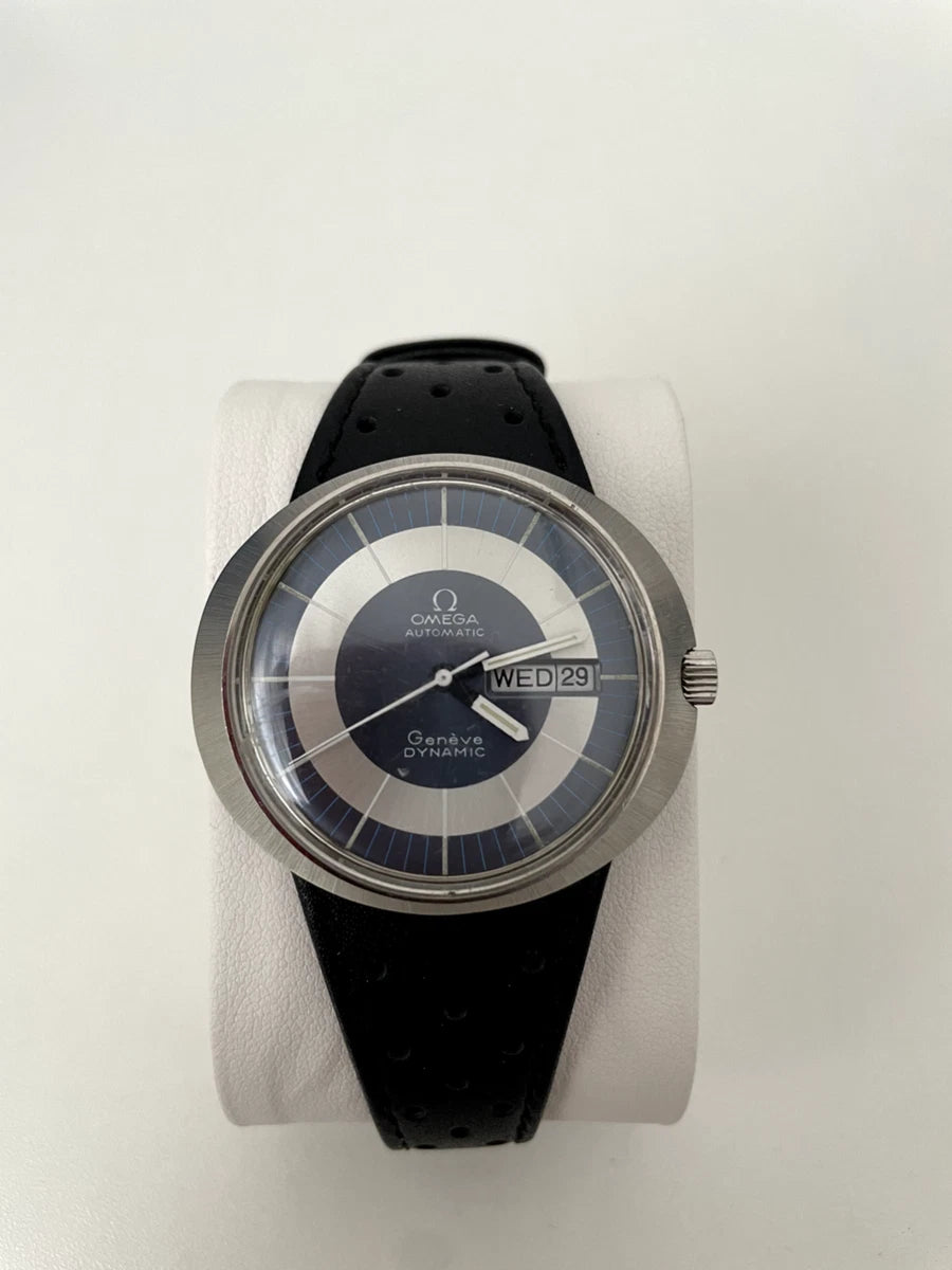 OMEGA Geneve Dynamic TOOL107 Black Day Date Men's AT Watch U602